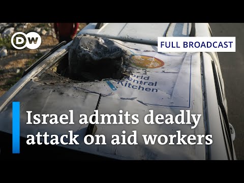 DW News April 2 | Israel admits to deadly strike on seven Gaza aid workers | Full Broadcast
