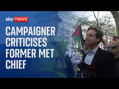 Campaigner at centre of an antisemitism row with the Met has criticised “outrageous” comments
