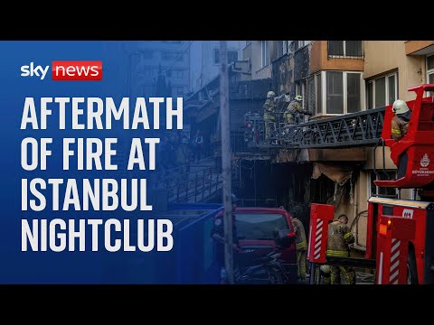 29 people were killed after a fire broke out at an Istanbul nightclub