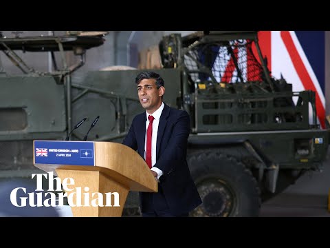 Rishi Sunak says increased military budget puts UK spending on ‘war footing’