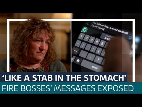 Fire service bosses talked about wanting to ‘kill’ and harm female colleagues | ITV News