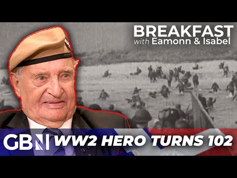 WW2 Hero celebrates 102nd birthday ‘in style’ after surviving 3 D-Days