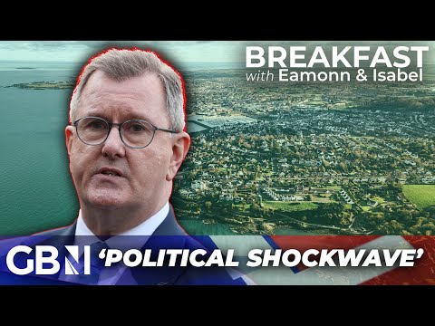 ‘Political SHOCKWAVE’ hits Northern Ireland as Jeffrey Donaldson faces sexual offence charges