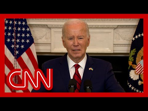 Biden speaks as he signs foreign aid bill