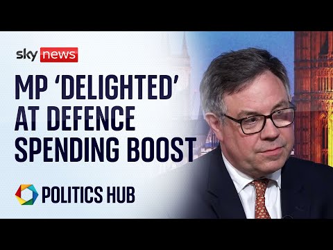Defence Committee chair ‘delighted’ funds are being committed to the military.