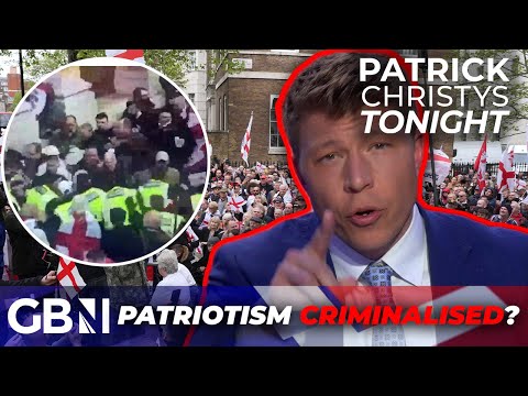 ‘Is it a CRIME in England to be white and patriotic?’ Patrick Christys SLAMS St George’s day MADNESS