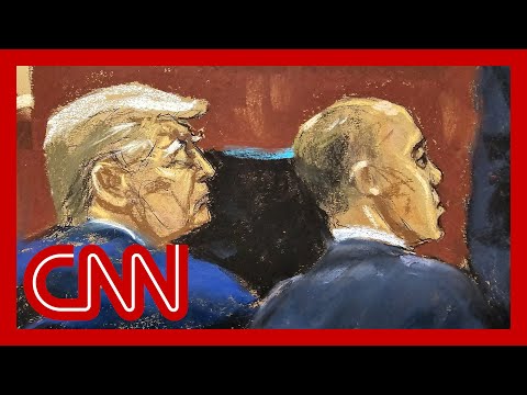 Reporter details moment that got a laugh from Trump in court