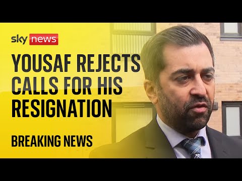 BREAKING: Humza Yousaf dismisses calls for his resignation