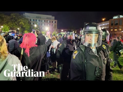 Police crack down on pro-Palestine protesters at Ohio State University