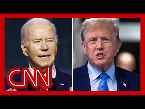 Hear how Trump reacted to Biden saying he’s ‘happy’ to debate him