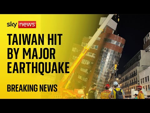 Taiwan earthquake latest: More than 130 people trapped