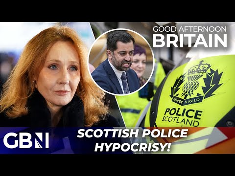 JK Rowling too HIGH-PROFILE for Scottish Police to take on – ‘VERY EMBARRASSING for them!’
