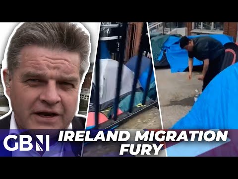 Irish locals ‘sprayed with PEPPER SPRAY’ in migration protests as tensions RISE over migrant influx