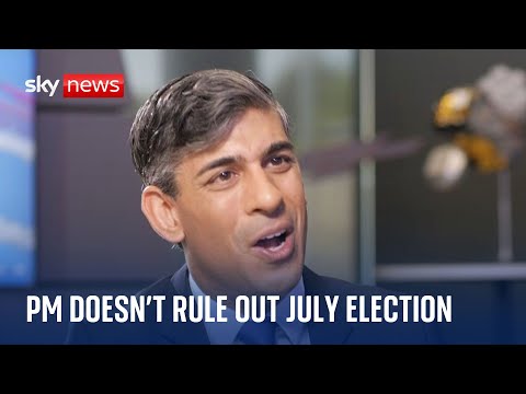 Rishi Sunak refuses to rule out July general election and praises Rwanda scheme