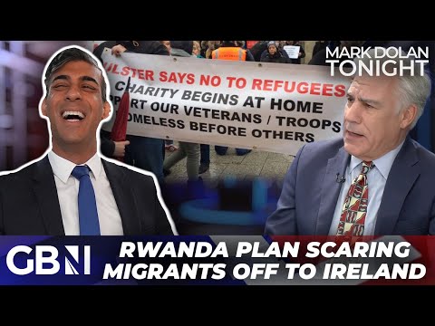 EU and Ireland FUME as UK’s Rwanda plan has already scared migrants OUT of Britain and INTO Ireland