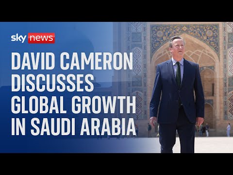 Watch live: UK Foreign Secretary joins talks at the World Economic Forum in Saudi Arabia