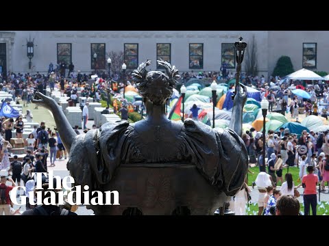 Student Gaza protests: Columbia students defy ultimatum to end anti-war encampment