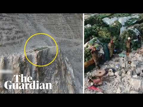 Mine workers trapped in mountains after Taiwan quake