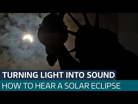 Harvard scientists pioneer device to help the visually impaired ‘hear’ the solar eclipse| ITV News