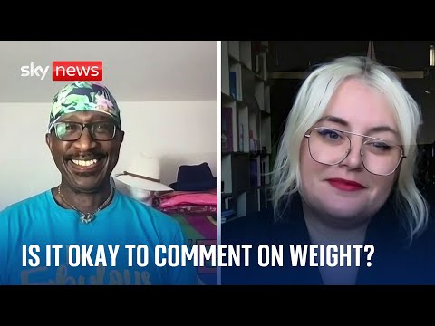Is it ever okay to comment on the size of someone’s body?