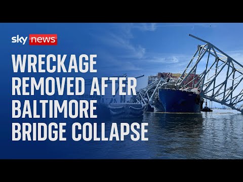 Watch live: Update on Baltimore bridge recovery work from Maryland Governor Wes Moore