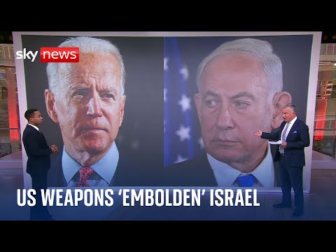 Israel-Hamas war: US weapons support will ’embolden’ Netanyahu’s negotiating position