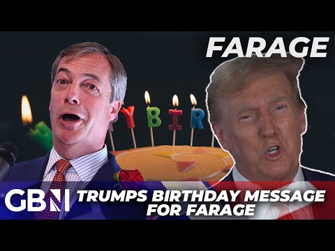 Trump honours Farage’s ‘pivotal voice around the world’: ‘you have earned your place In history!’