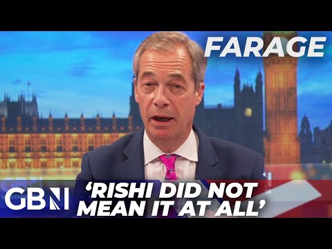 ECHR: ‘I don’t believe a WORD Rishi Sunak says about stopping illegal migration’ | Nigel Farage
