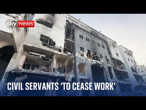 Civil servants request to stop work over arms sales to Israel | Israel-Hamas war