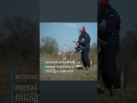 Meet the women now clearing Ukraine’s tens of thousands of landmines | DW News
