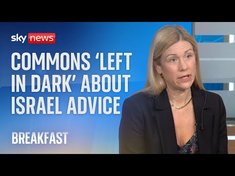 Labour: ‘Unacceptable’ for MPs to be ‘left in the dark’ over Israel legal advice