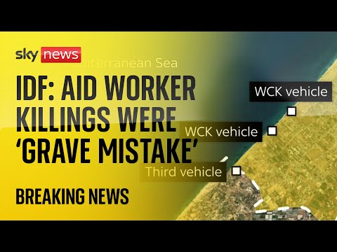 IDF explains why it attacked World Central Kitchen aid convoy | Israel-Hamas war