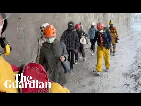 ‘Buried alive’: Taiwan rescuers reach people trapped in tunnels after earthquake