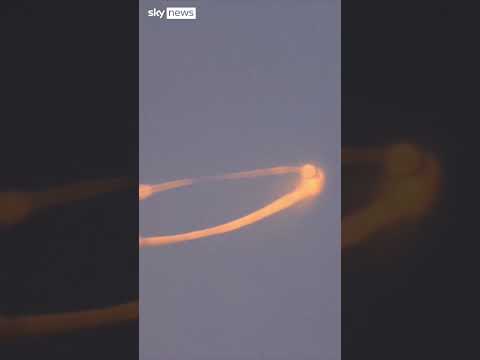 Sicily’s Mount Etna blows ‘rare’ smoke rings into the sky