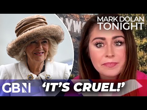‘It’s CRUEL!’ Kinsey Schofield tears up defending Queen Camilla from vicious attacks