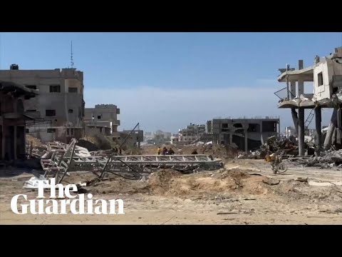 Footage reveals destruction in Khan Younis after Israeli withdrawal