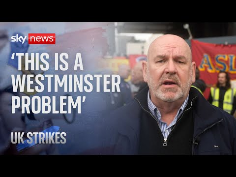 ‘This is a Westminster problem’: ASLEF’s Mick Whelan on strike action