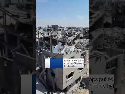 Residents return to Khan Younis as Israeli troops withdraw