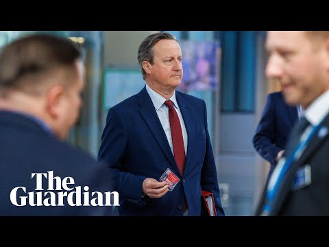 David Cameron and Antony Blinken hold joint press conference – watch live