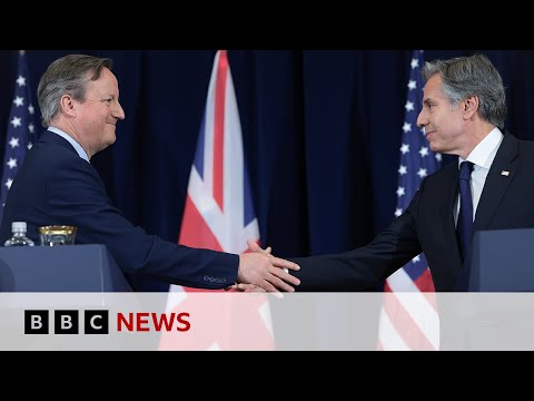 Lord Cameron meets Antony Blinken after ‘private’ talks with Donald Trump | BBC News