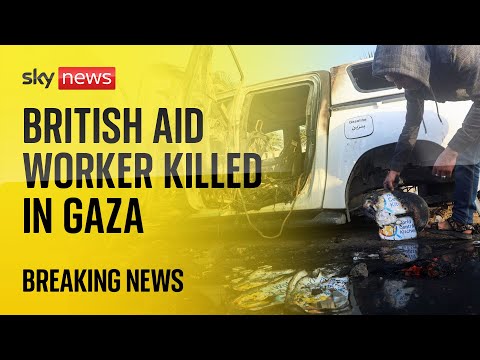 British volunteer among seven aid workers killed in Gaza | Israel-Hamas war