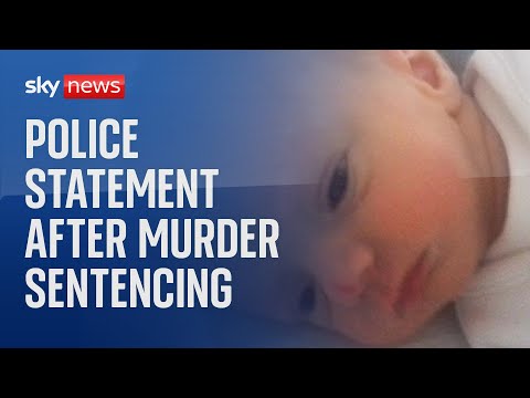 Police statement outside court following the sentencing of a father who murdered his baby son