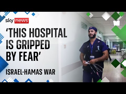 Israel-Gaza war: Ex-NHS doctor stuck in Gaza says family are ‘terrified’ but ‘he has to keep going’