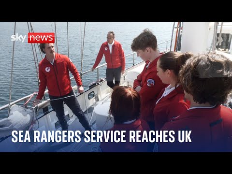 Sea Rangers Service reaches the UK – with youngsters being paid to protect oceans