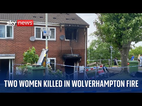 Two women killed in house fire in Wolverhampton – as two men held on suspicion of murder