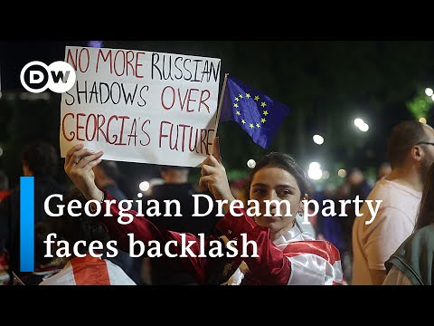 Massive protests in Tbilisi: Thousands march against ‘foreign influence bill’ | DW News