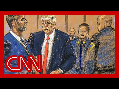 Hear what Kaitlan Collins says ‘prompted a round of laughter’ at Trump hush money trial