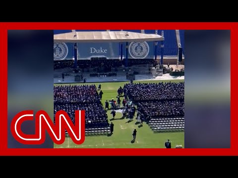 Protesters walk out of Jerry Seinfeld’s commencement speech