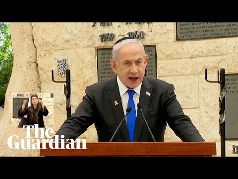 Netanyahu heckled during Israel Memorial Day speech