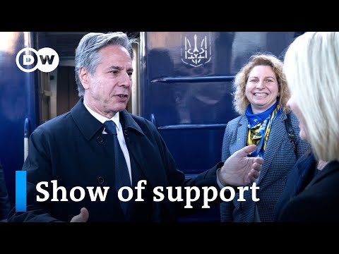 Blinken meets Zelenskyy in unannounced visit to Ukraine I DW News